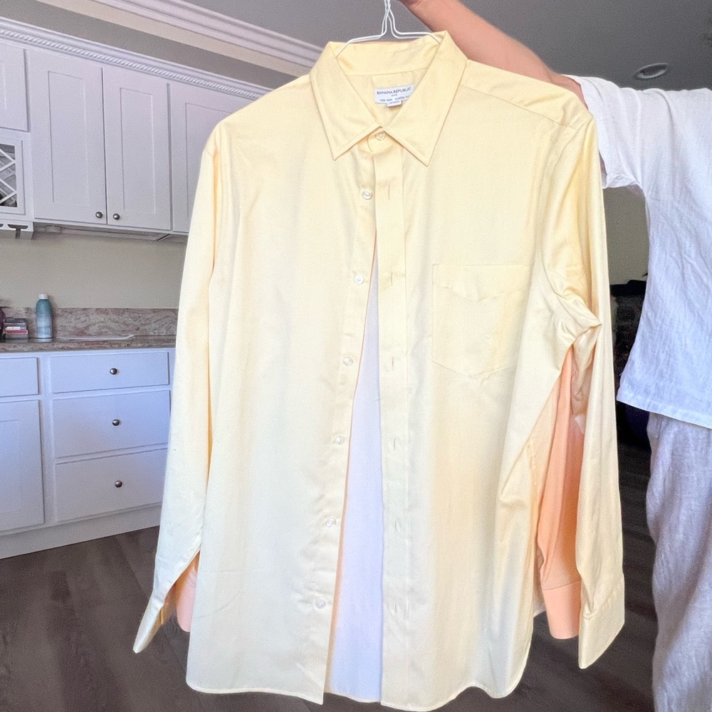 Banana republic classic fit non iron shirt